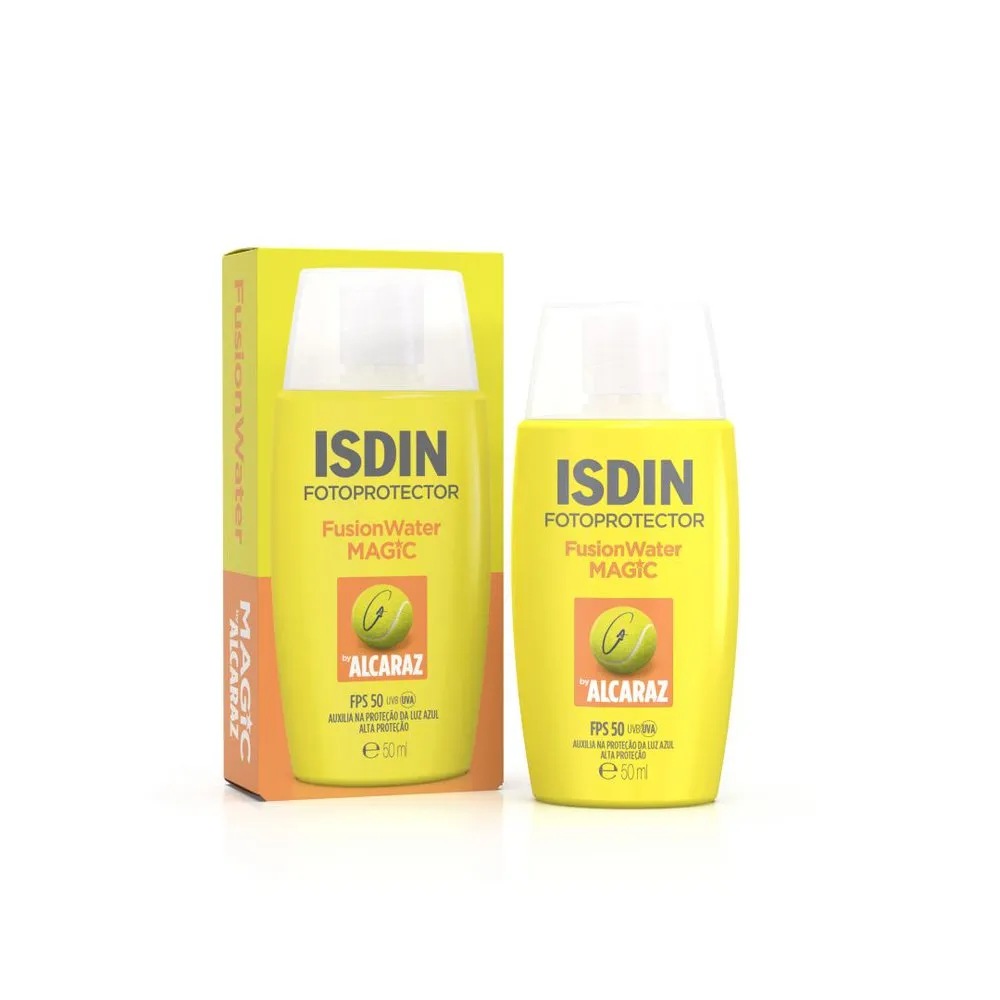 Protetor Solar Facial Isdin Fusion Water Magic Fps50 Fotoprotector 50ml — foto 2