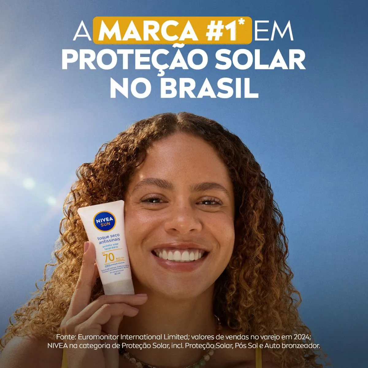 Protetor Solar Facial Nivea Toque Seco Antissinais Fps30 40ml — foto 3