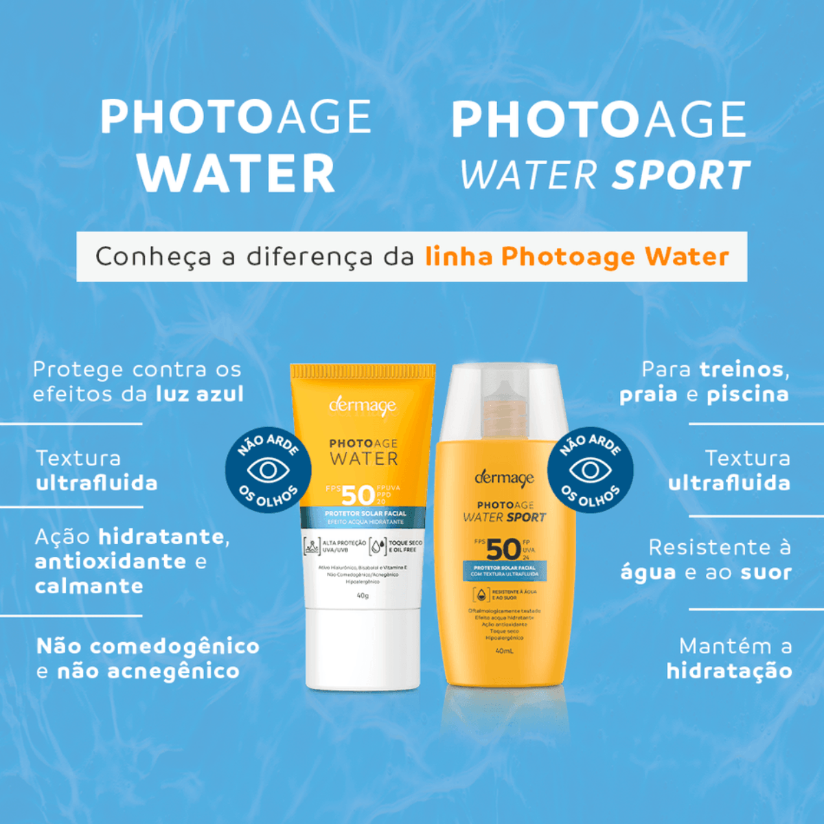 Protetor Solar Facial Photoage Water Sport Fps50 40ml — foto 6