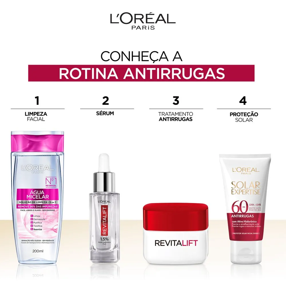 Protetor Solar Facial Solar Expertise Antirrugas FPS60 40g — foto 5