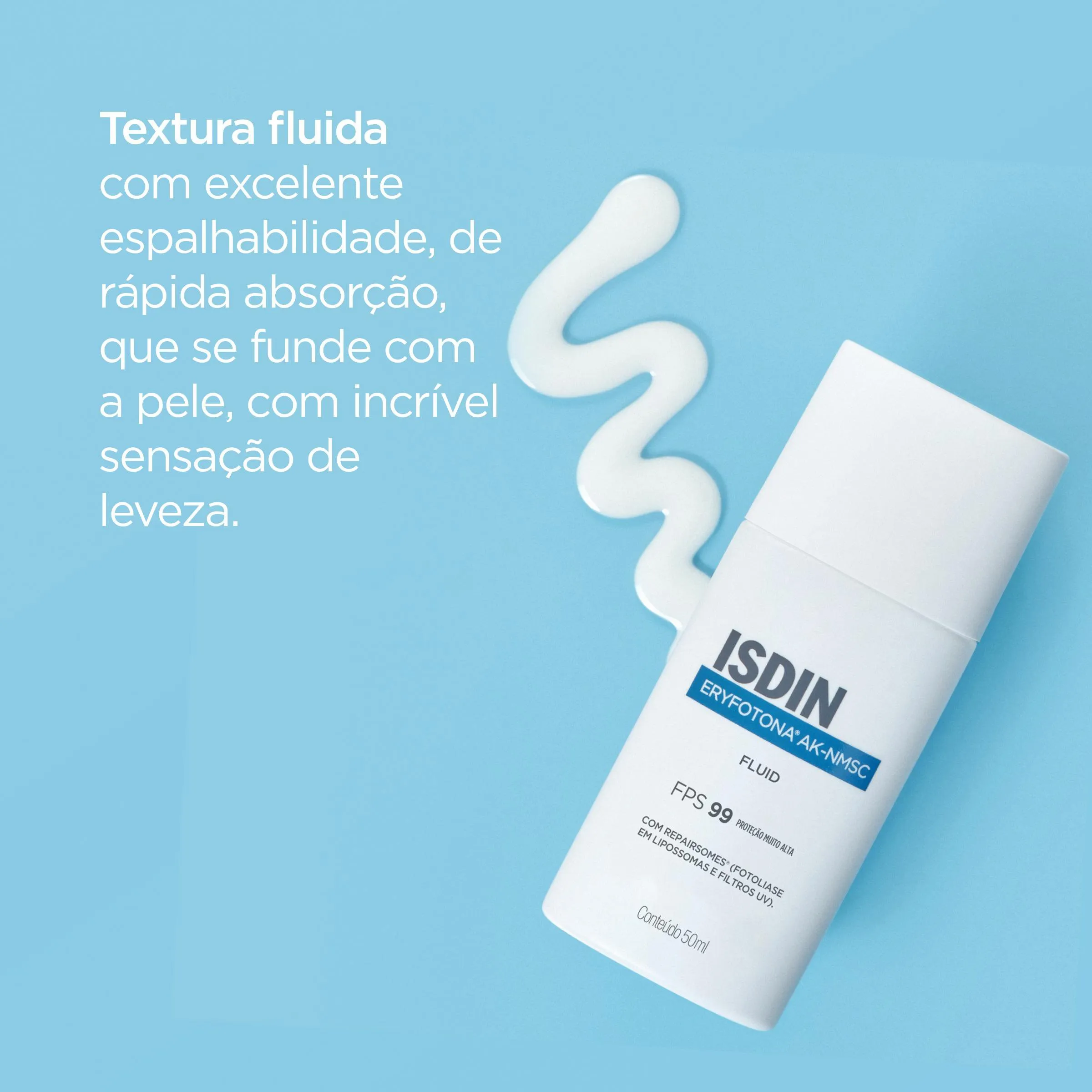 Protetor Solar ISDIN Eryfotona AK-NMSC FPS99 Fluid 50ml — foto 6