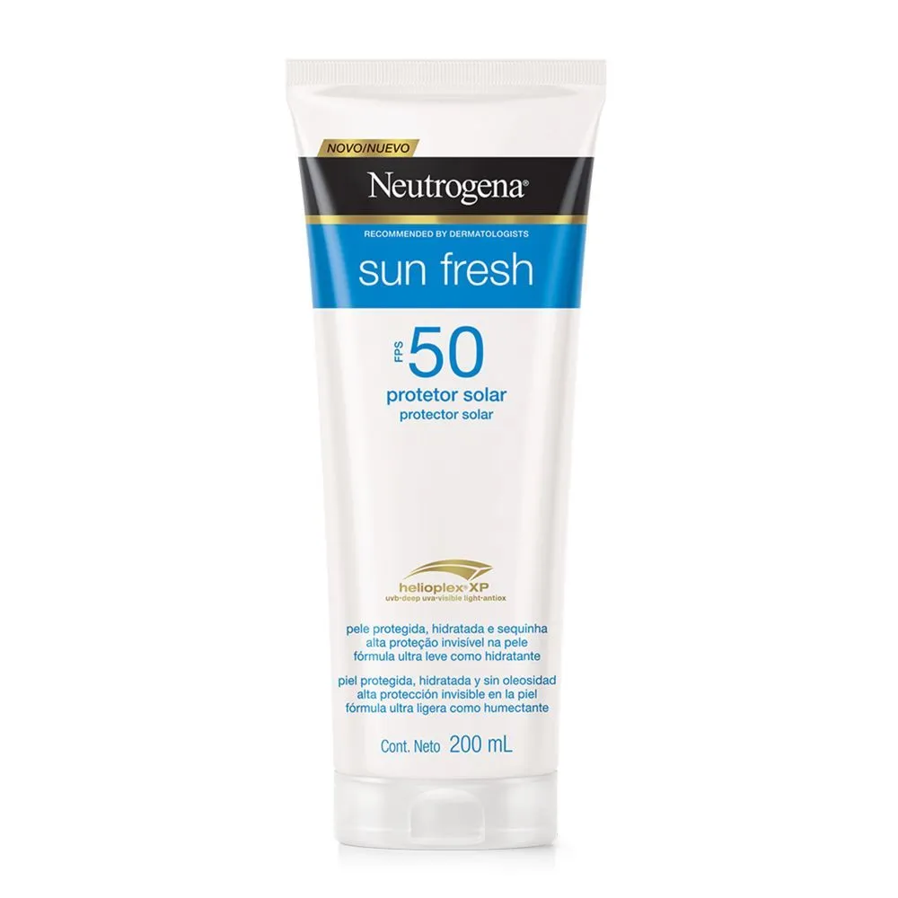 Protetor Solar Neutrogena Sun Fresh FPS50 200ml — foto 2