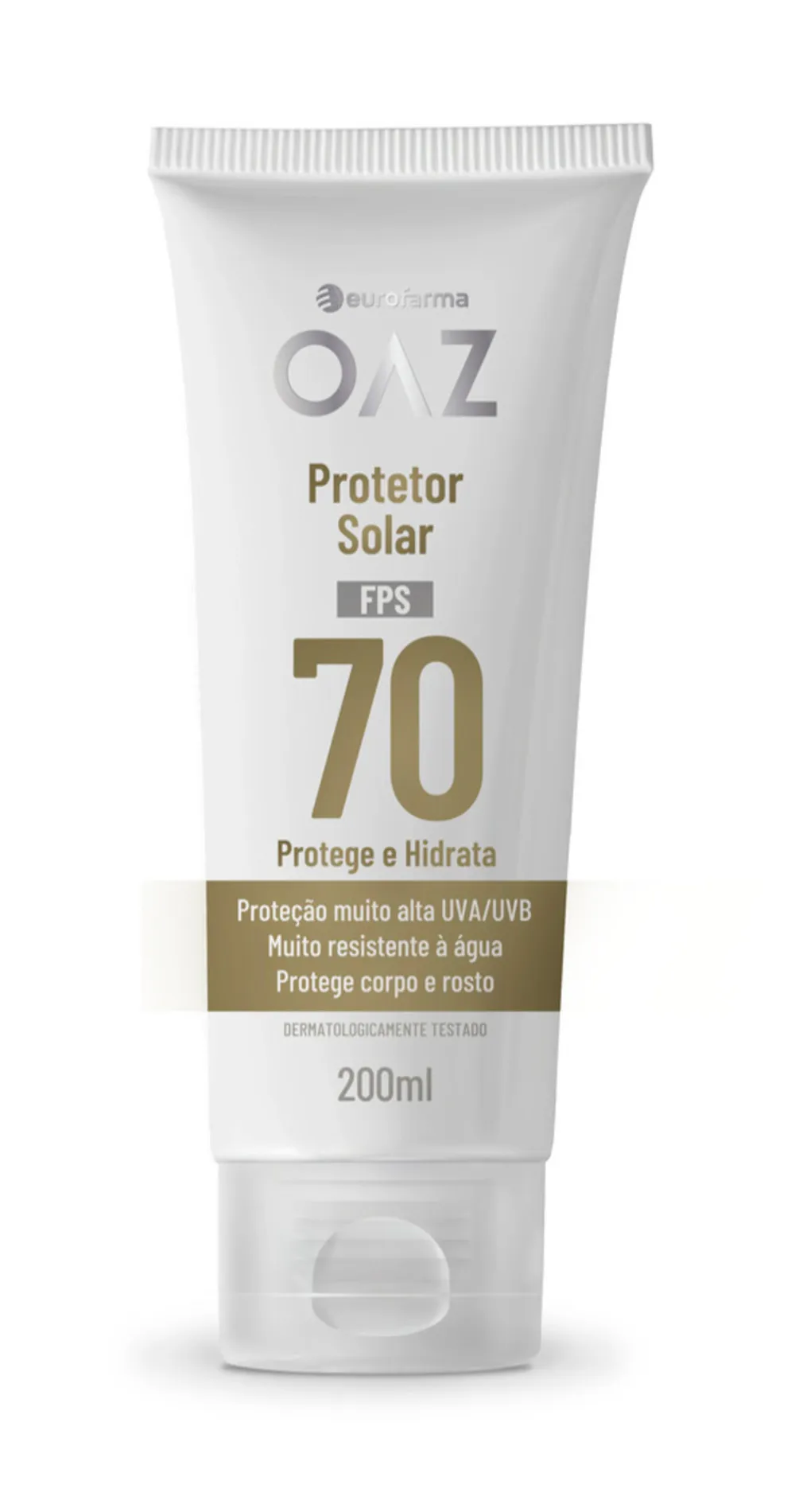 Protetor Solar Oaz Fps70 Creme 200ml