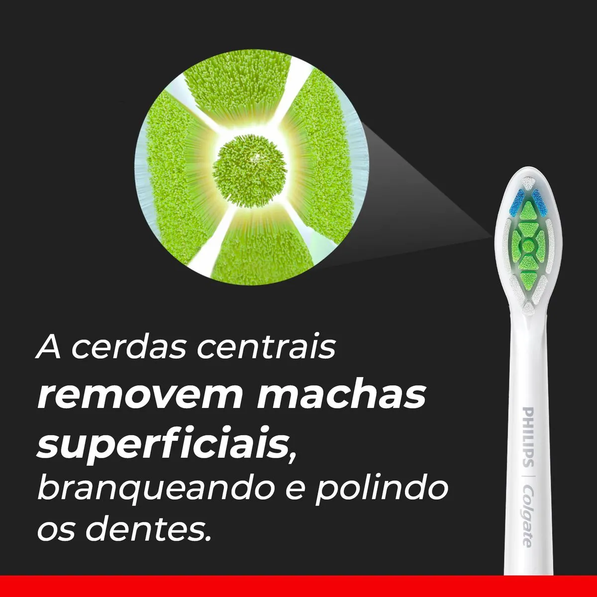 Refil para Escova Dental Elétrica Philips Colgate Branqueadora 2 Unidades — foto 7