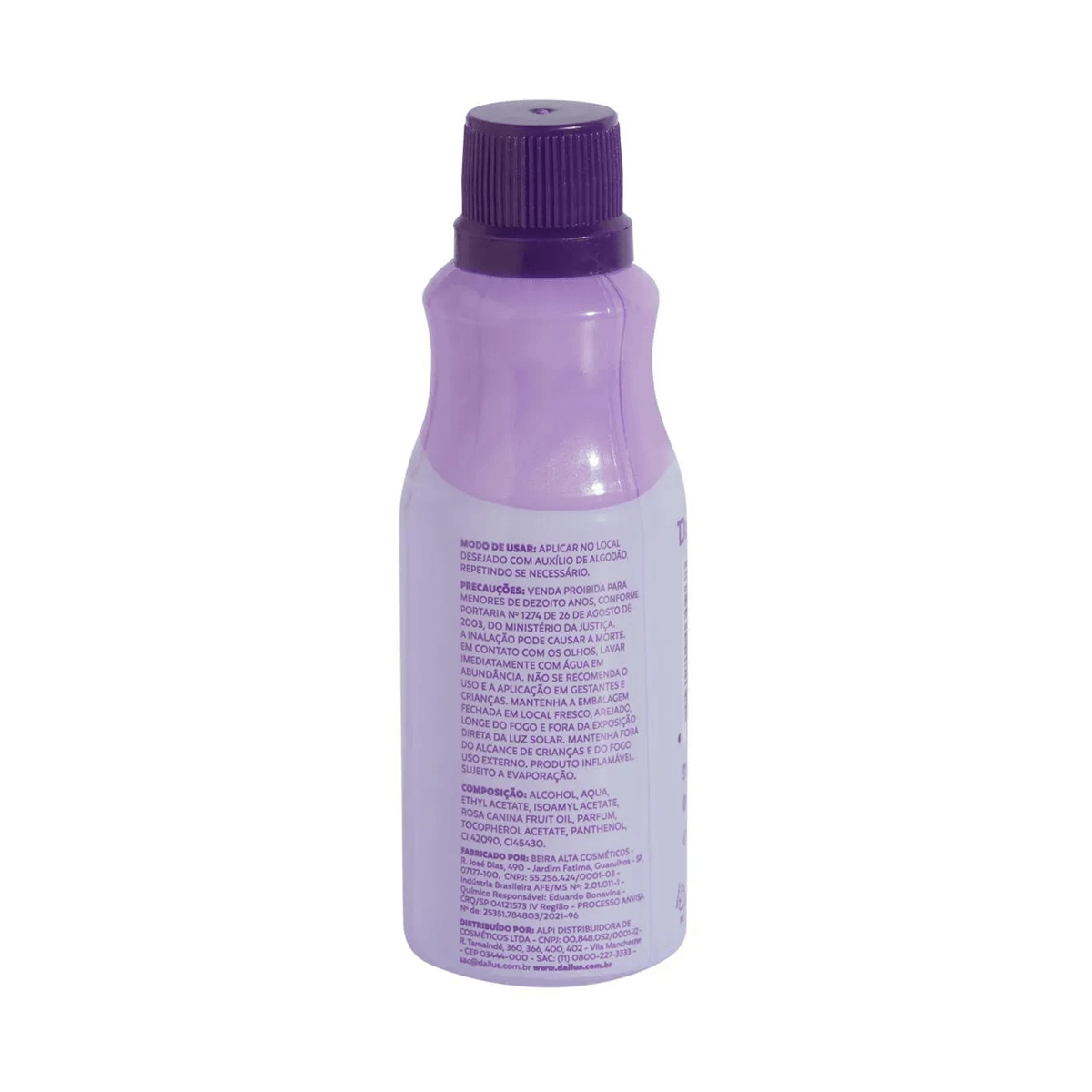 Removedor de Esmalte Dailus Sem Acetona Vegano 90ml — foto 2