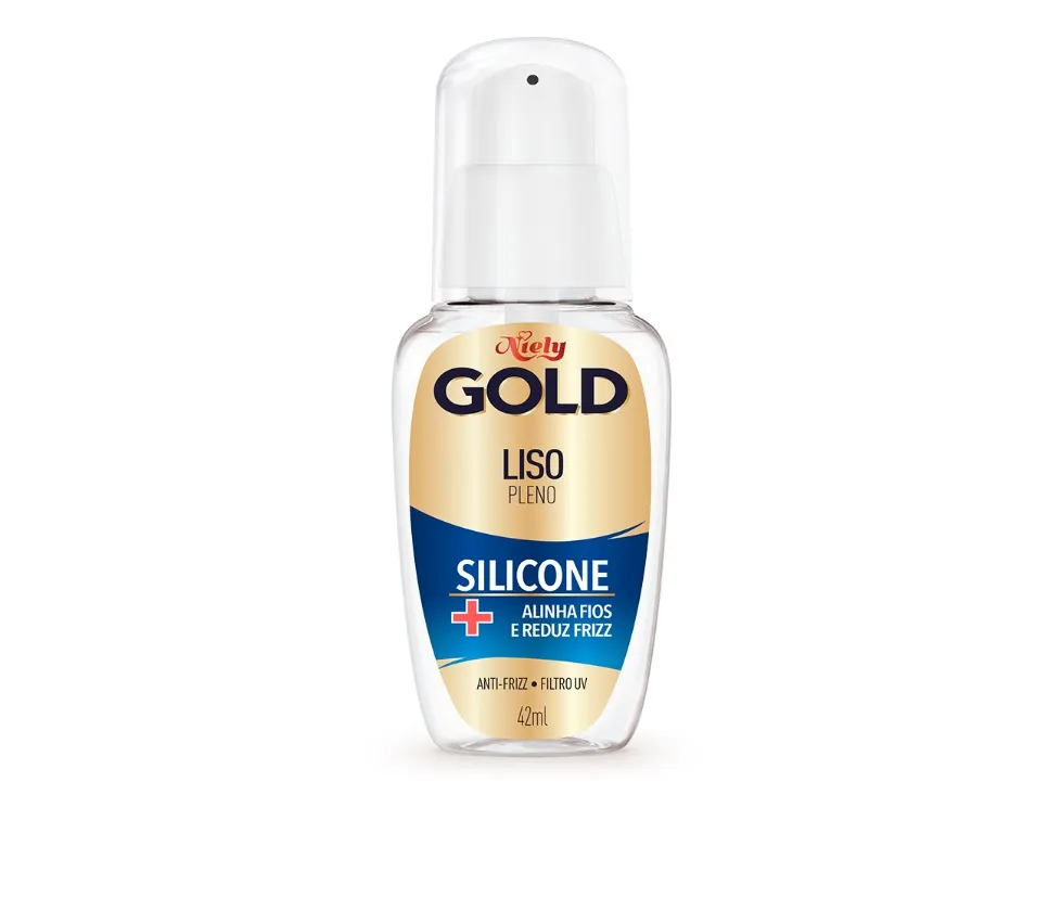 Reparador de Pontas Niely Gold Liso Pleno Silicone 42ml — foto 2