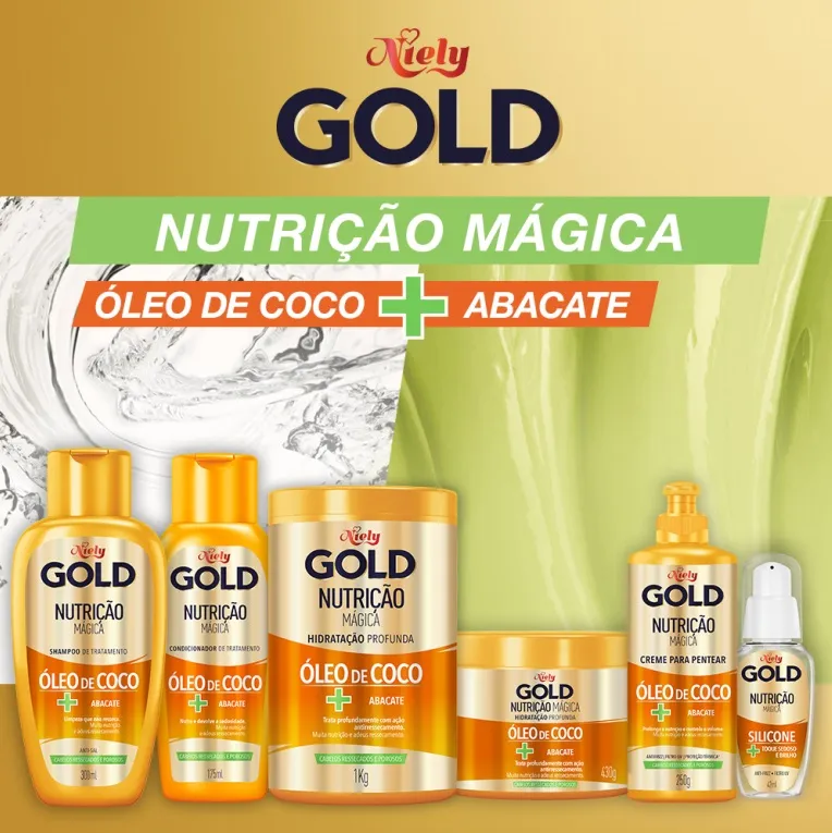Reparador de Pontas Niely Gold Nutrição Poderosa Silicone 42ml — foto 6