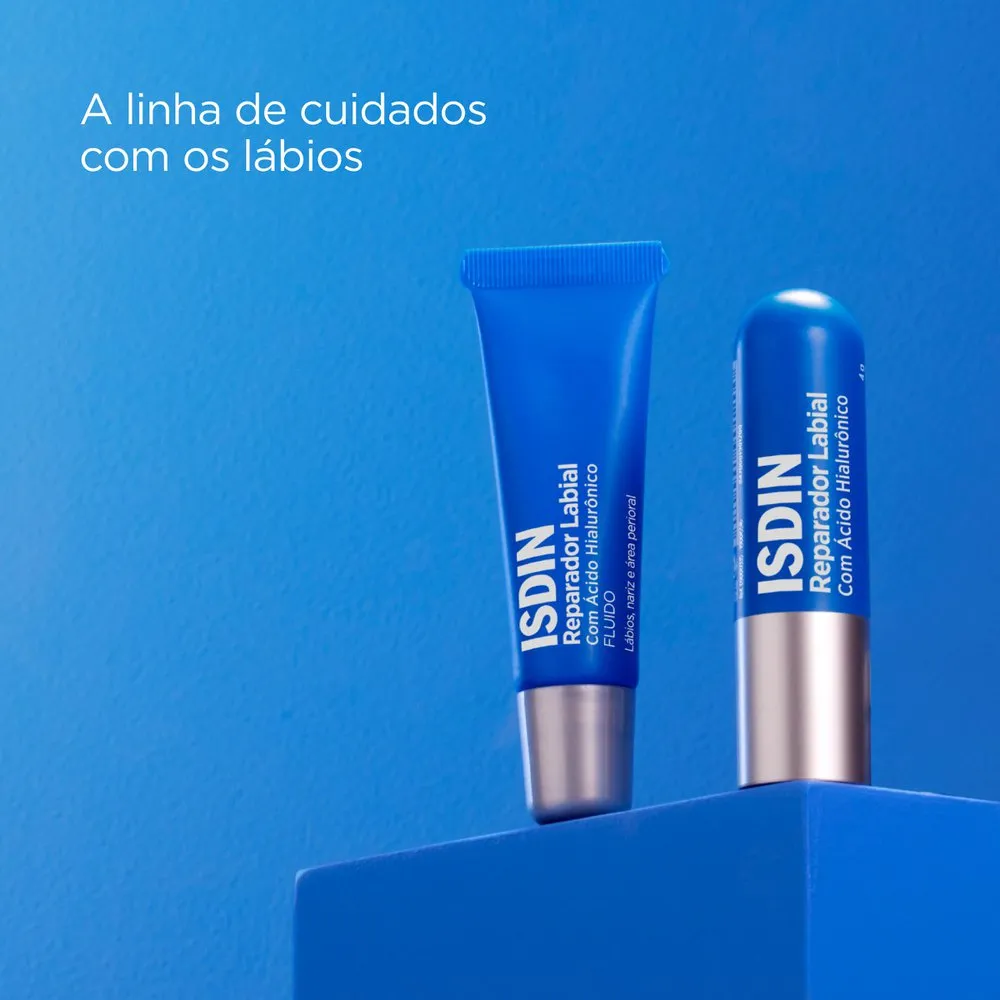 Reparador Labial ISDIN Fluido com Ácido Hialurônico e Bisabolol 10ml — foto 8