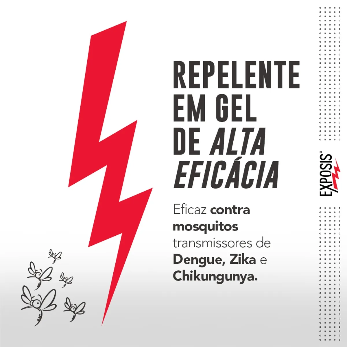 Repelente Exposis Extreme Gel 100ml — foto 3