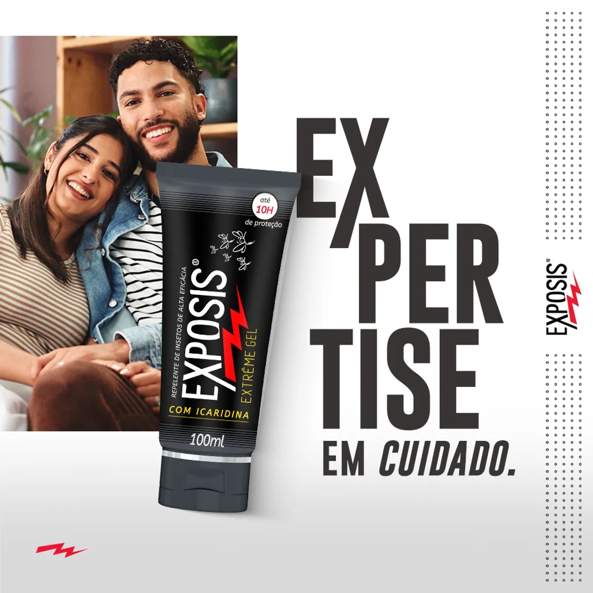Repelente Exposis Extreme Gel 100ml — foto 2