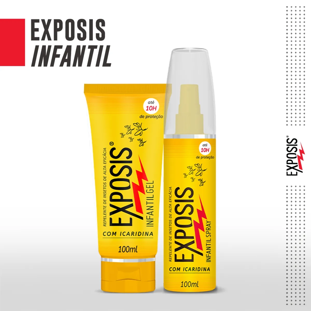Repelente Exposis Infantil Spray 100ml — foto 6
