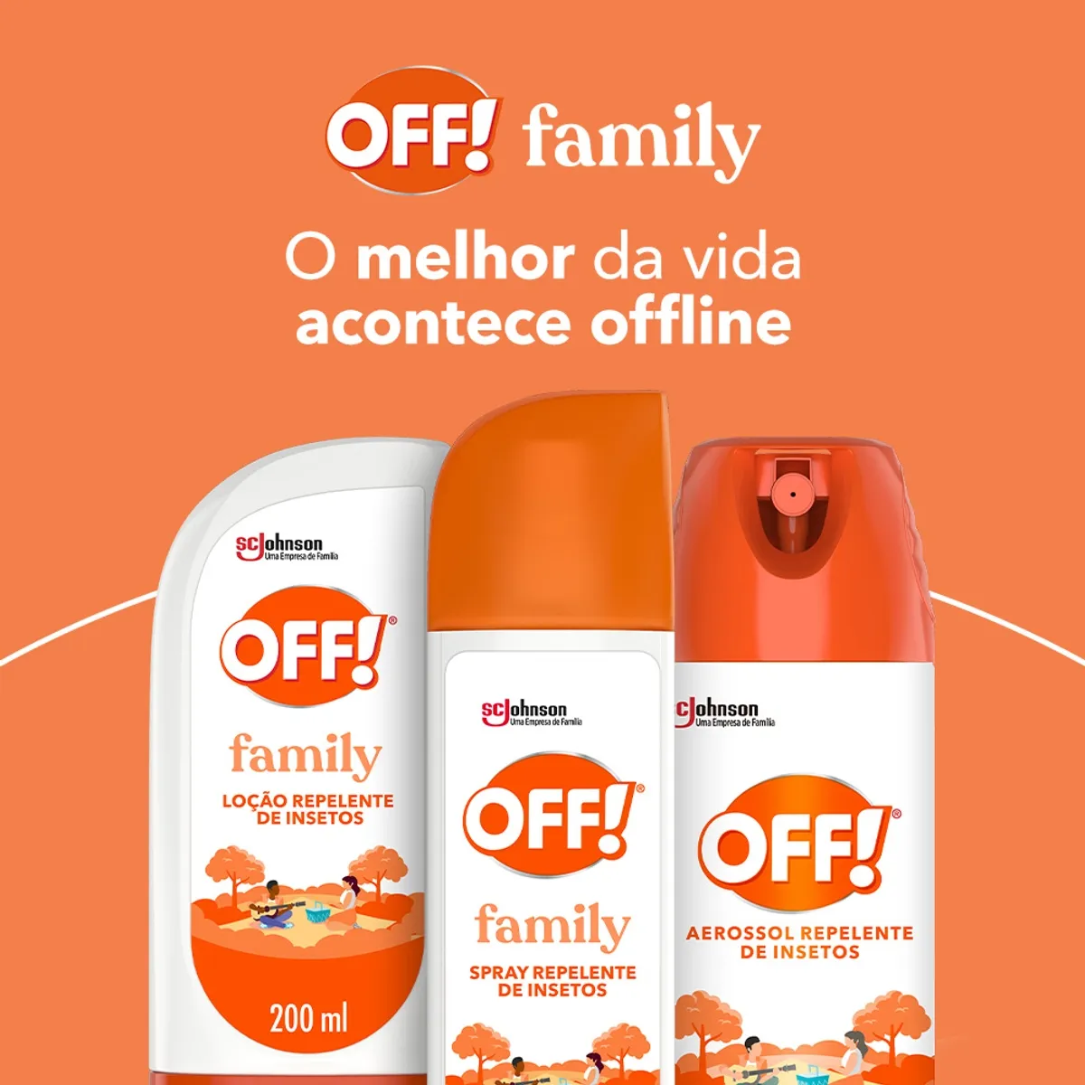 Repelente OFF! Family Aloe Vera Loção 200ml — foto 6