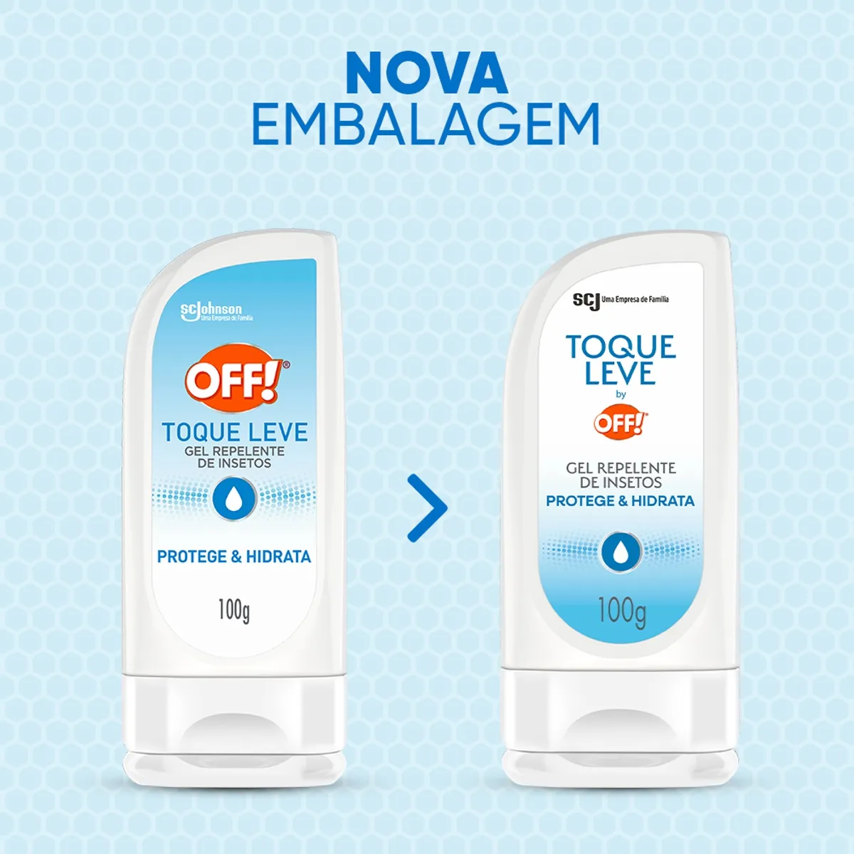Repelente OFF! Toque Leve Icaridina Sem Perfume Gel 100g — foto 7