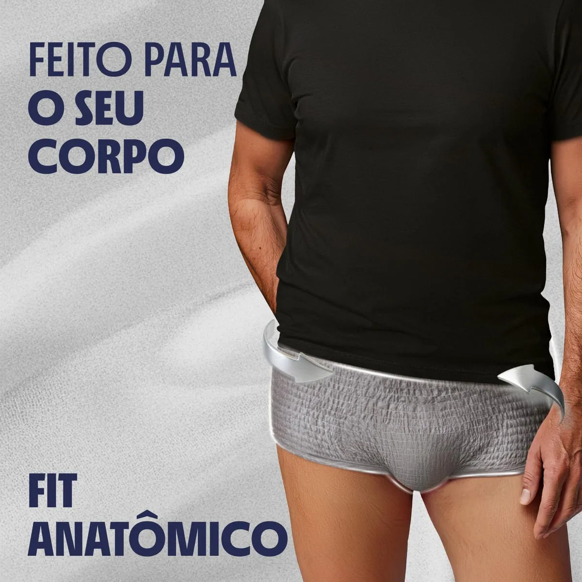 Roupa Íntima Descartável Plenitud Men G/Xg 16 Unidades — foto 5