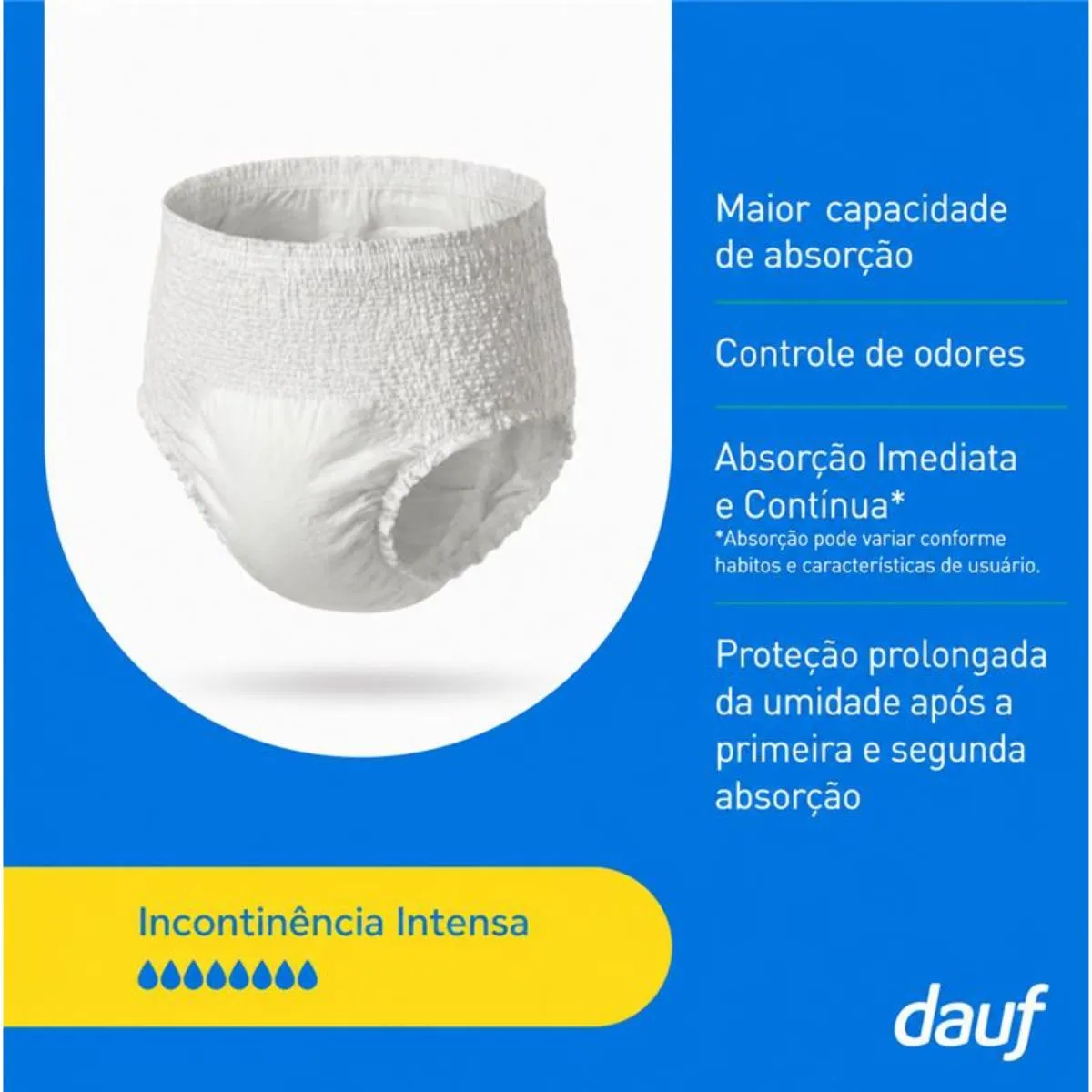 Roupa Intima Descatavél Protect Pants P/M 32 Unidades — foto 3