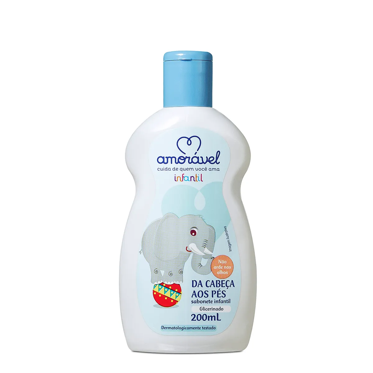 Sabonete Amorável Infantil Cabeça Aos Pés 200ml