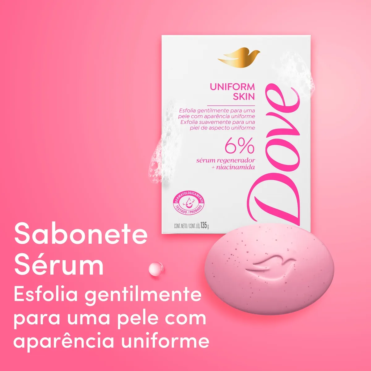Sabonete Barra Dove Uniform Skin 135g — foto 5