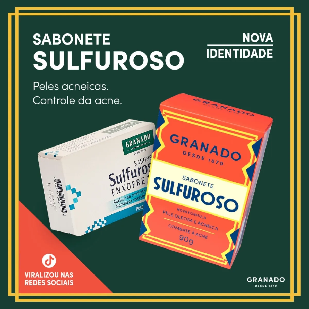 Sabonete Barra Granado Tratamentos Sulfuroso 90g — foto 3