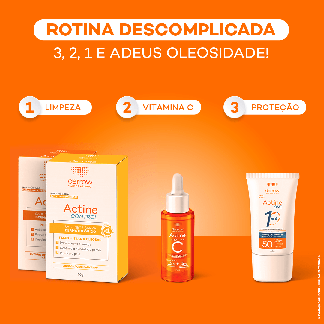 Sabonete em Barra Facial Darrow Actine Control Pele Oleosa 70g — foto 7