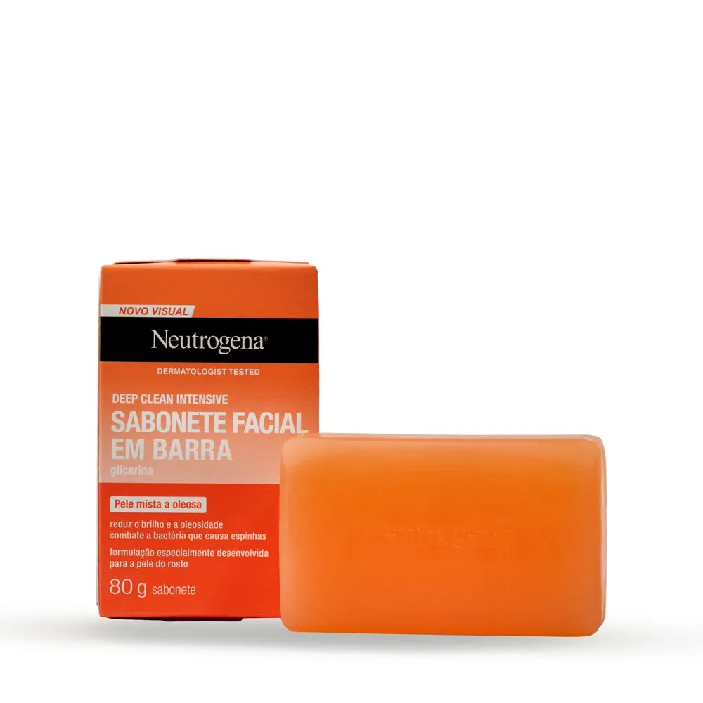 Sabonete em Barra Facial NeutrogenaDeep Clean 80g — foto 3
