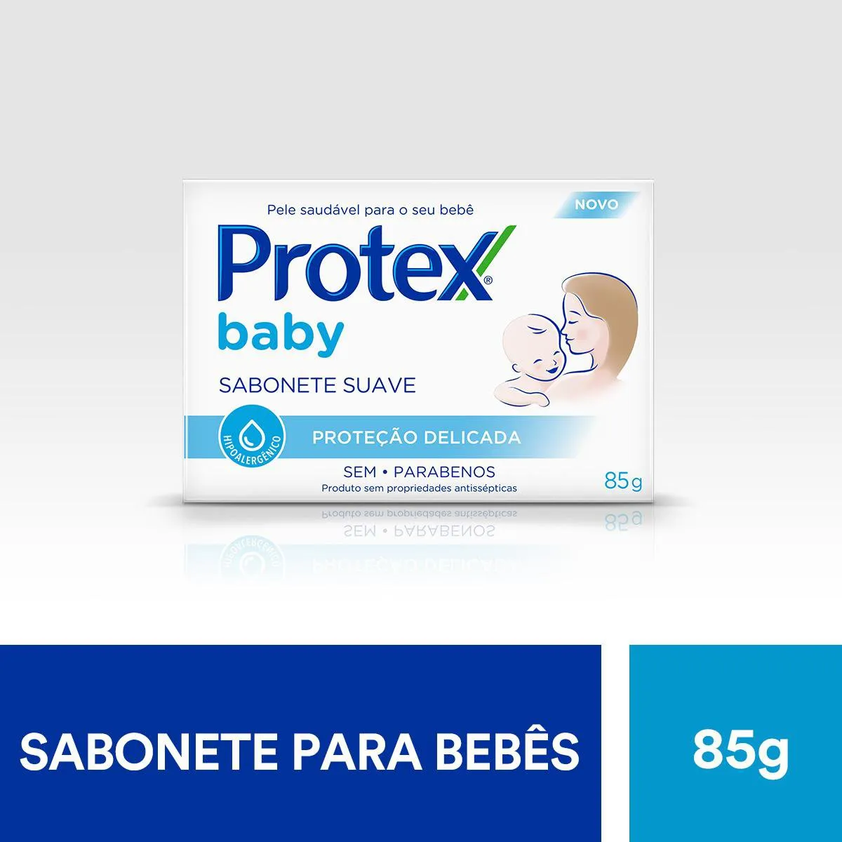 Sabonete Em Barra Para Bebê Protex Baby Delicate Care 85g — foto 16