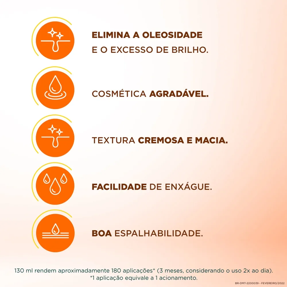 Sabonete em Espuma Facial Dermotivin Control130ml — foto 4