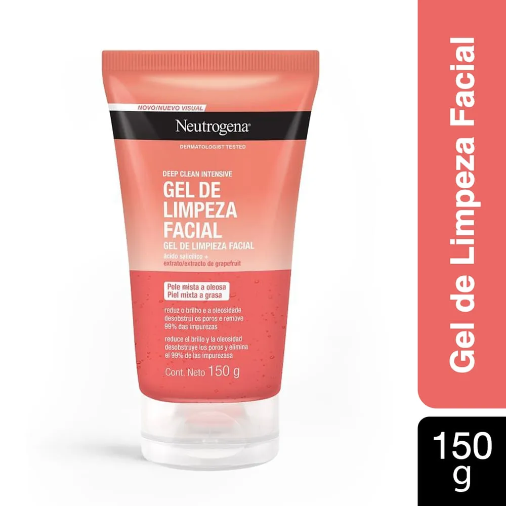 Sabonete em Gel Facial Neutrogena Deep Clean Grapefruit 150g — foto 2