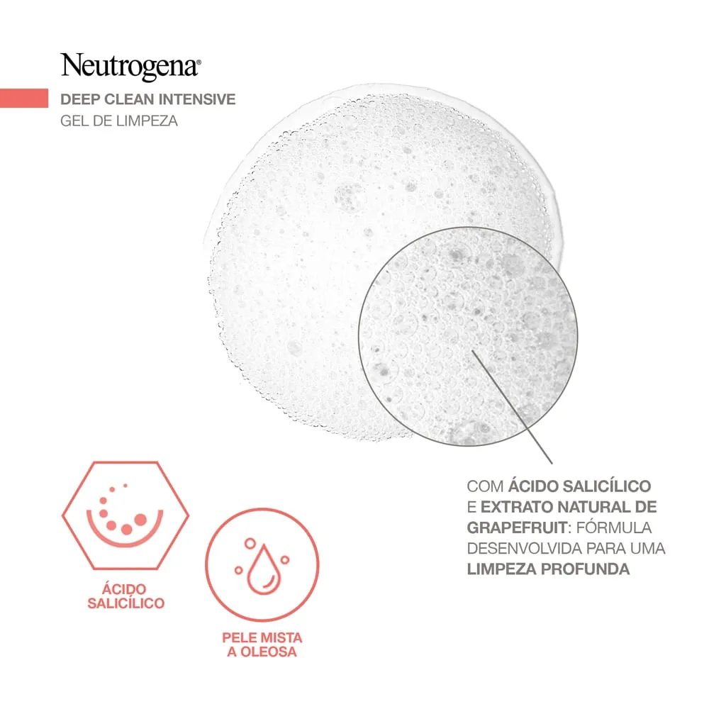 Sabonete em Gel Facial Neutrogena Deep Clean Grapefruit 150g — foto 6