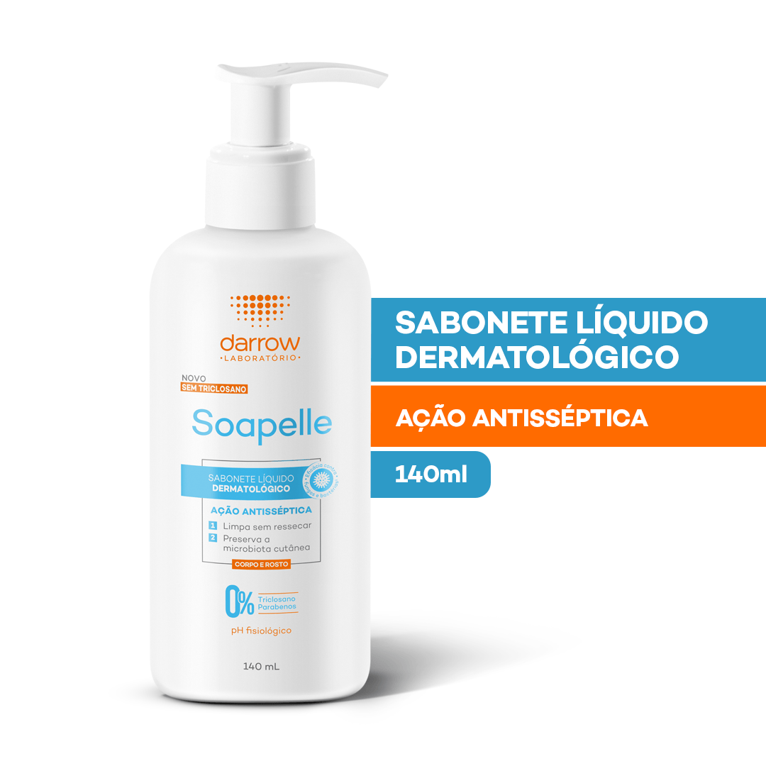 Sabonete Líquido Darrow Soapelle Antisséptico 140ml — foto 3