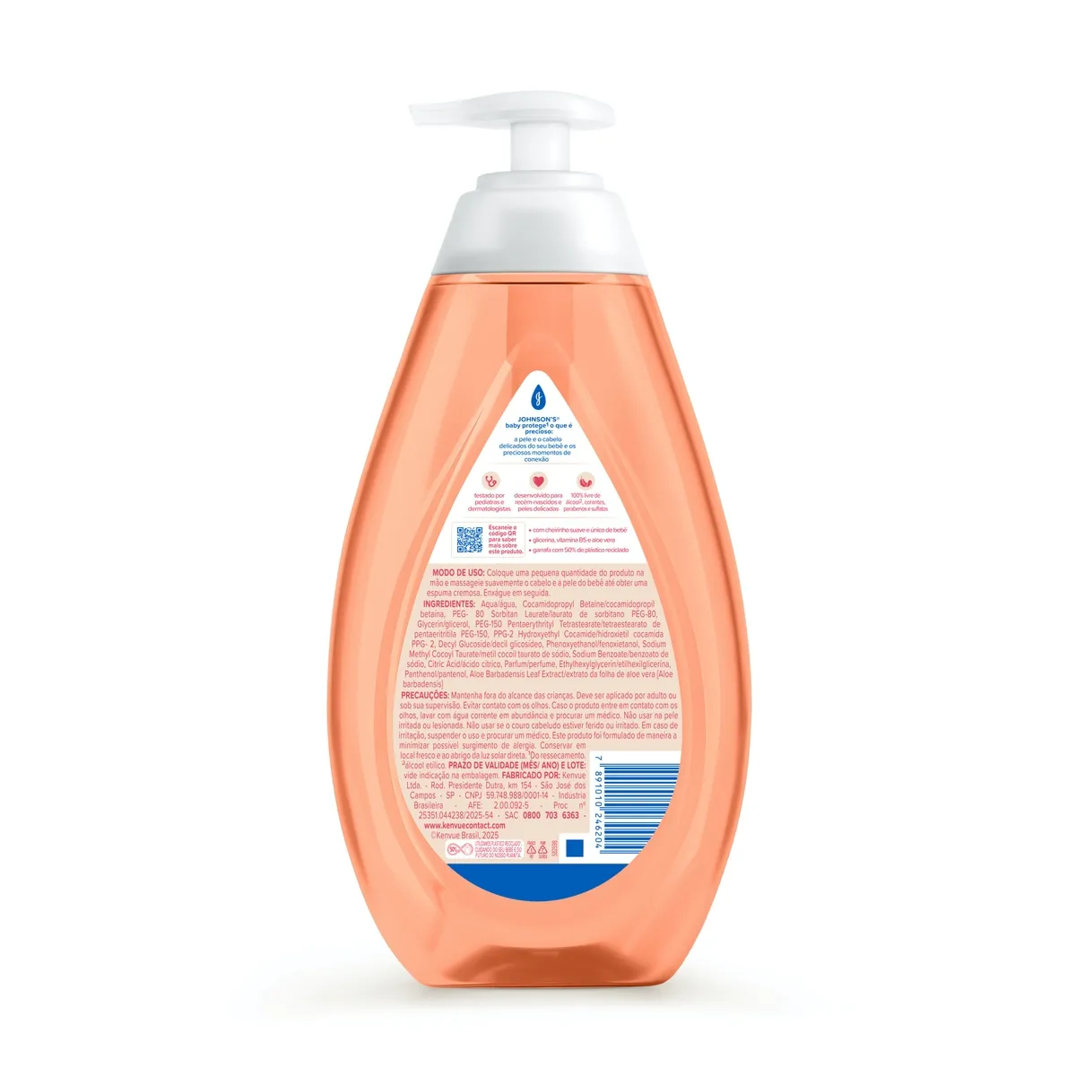 Sabonete Líquido de Glicerina Johnson's Baby 750ml — foto 3
