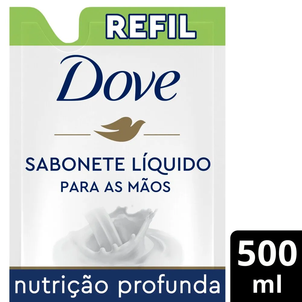 Sabonete Líquido Dove Nutrição Profunda Refil 500ml