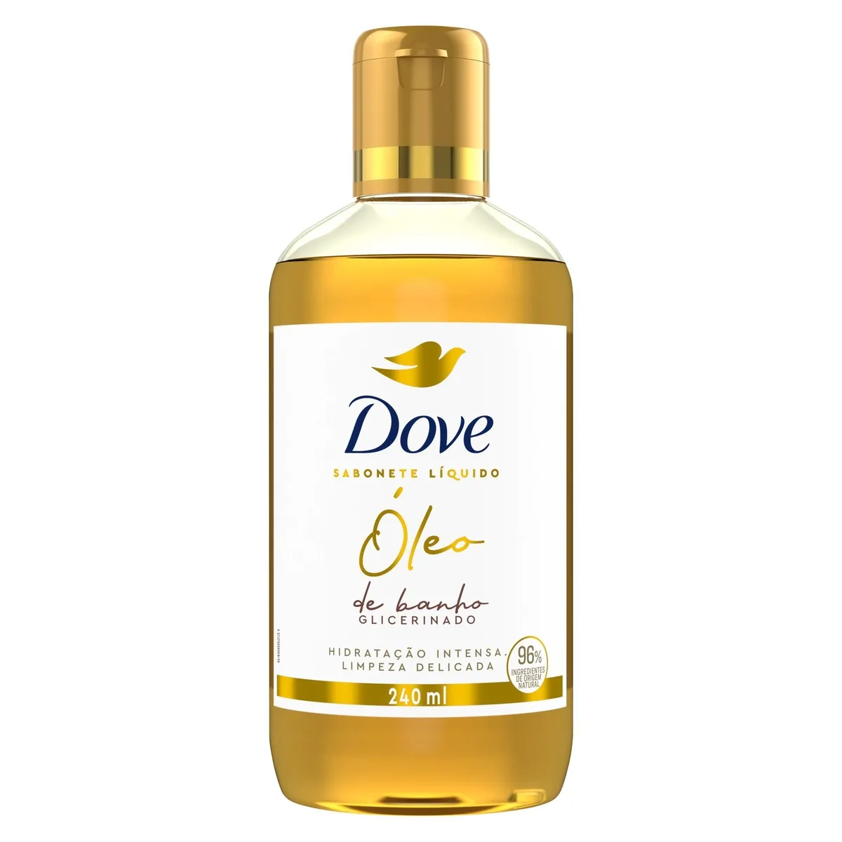 Sabonete Líquido Dove Óleo de Banho Glicerinado 240ml — foto 2