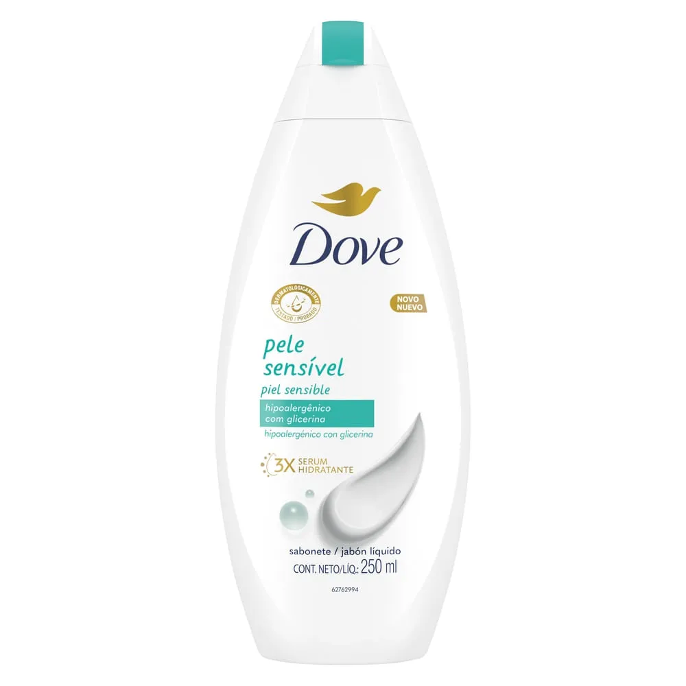 Sabonete Líquido Dove Pele Sensível 250ml — foto 2