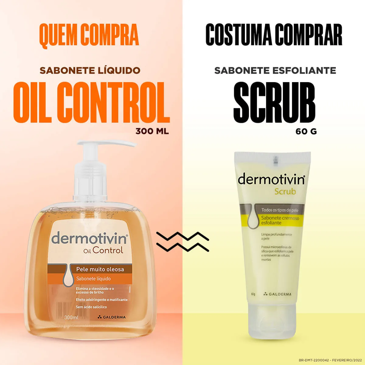 Sabonete Líquido Facial Dermotivin Oil Control 300ml — foto 2