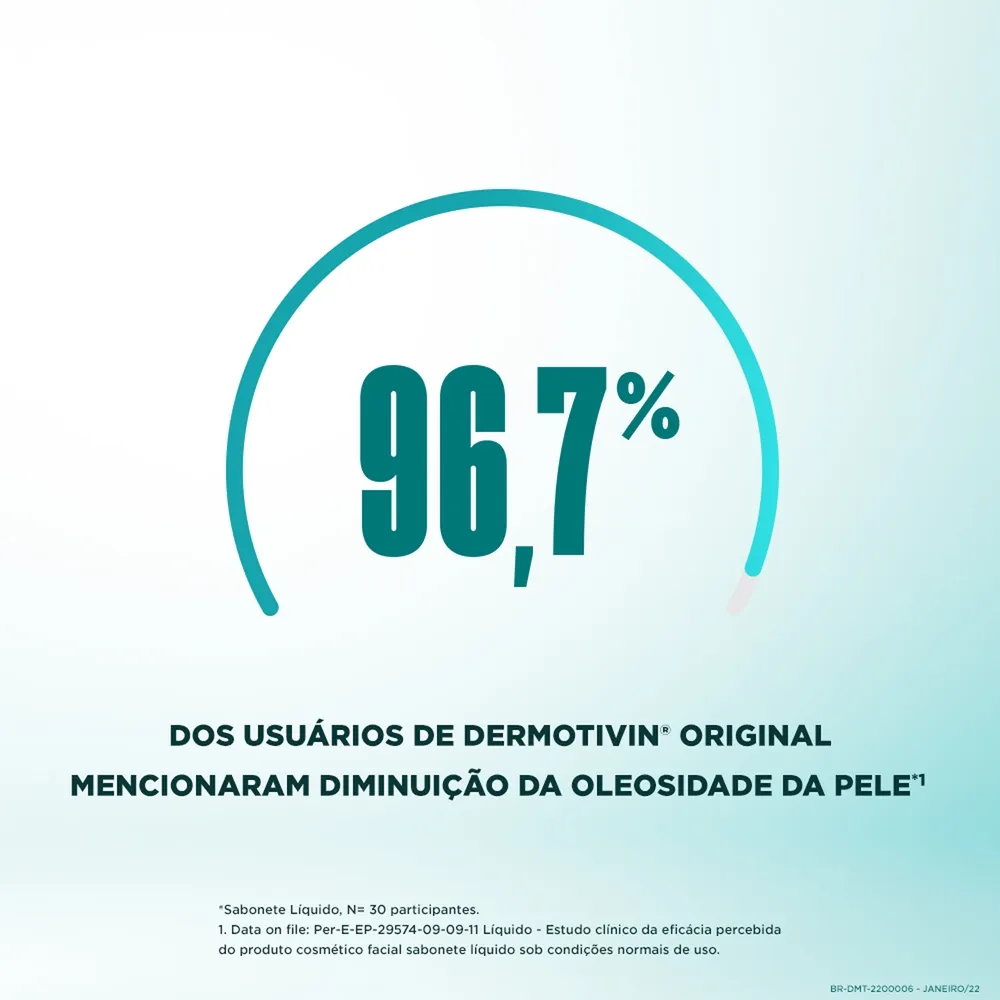 Sabonete Líquido Facial Dermotivin Original Peles Mistas a Oleosas 300ml — foto 8