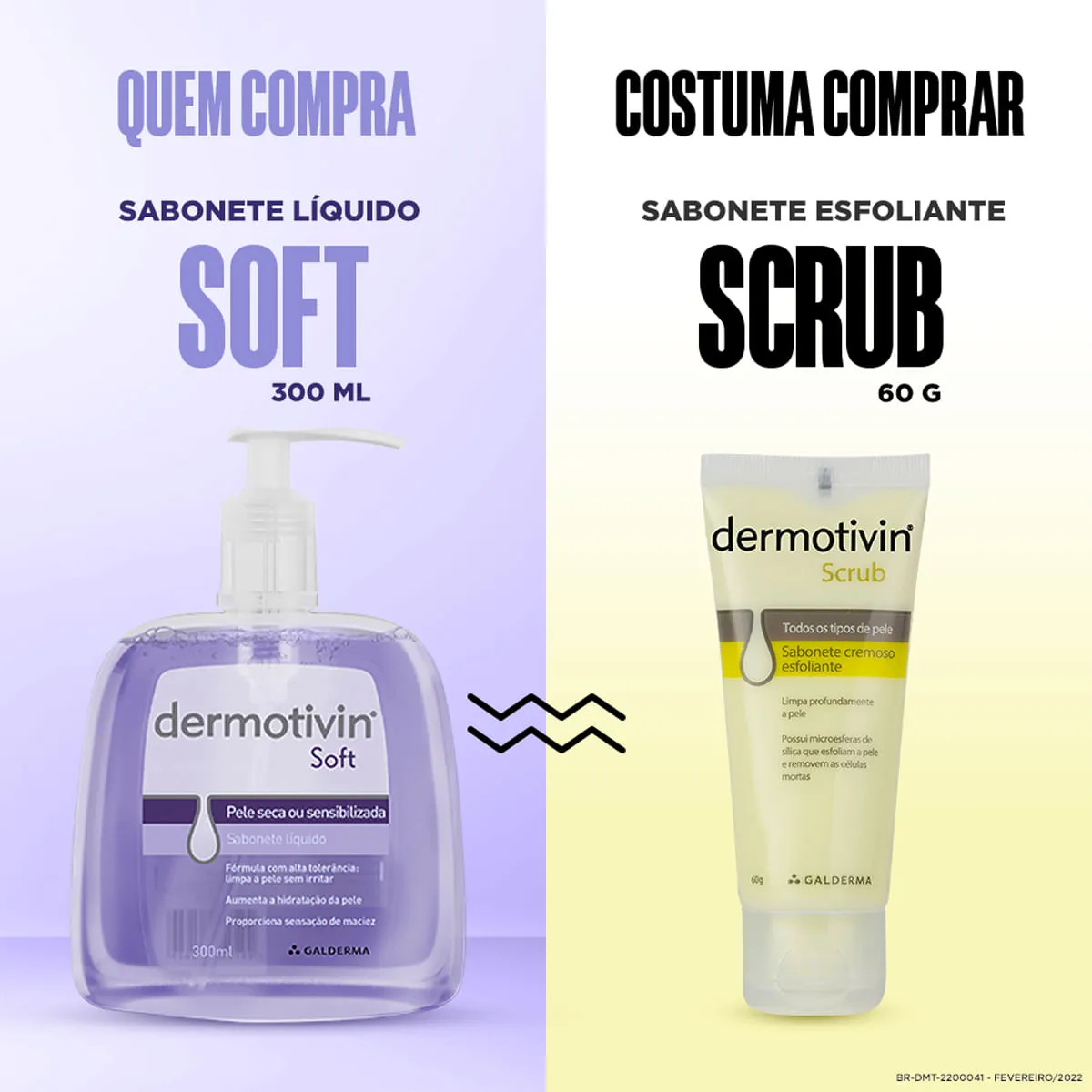 Sabonete Líquido Facial Dermotivin Soft Pele Seca ou Sensibilizada 300ml — foto 6