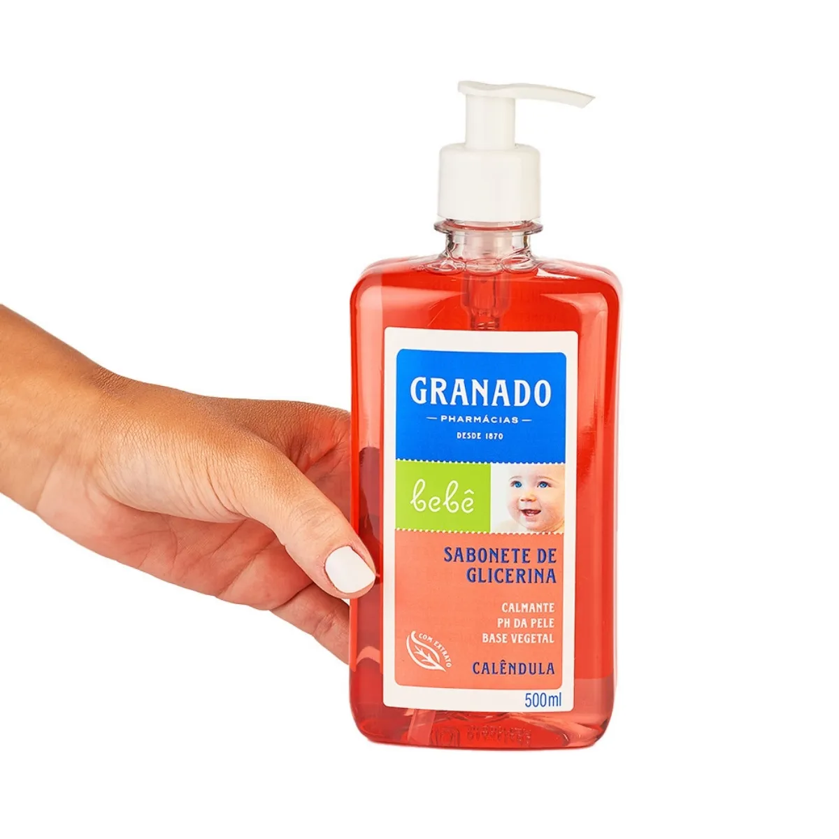 Sabonete Líquido Granado Bebê Calêndula 500ml — foto 3