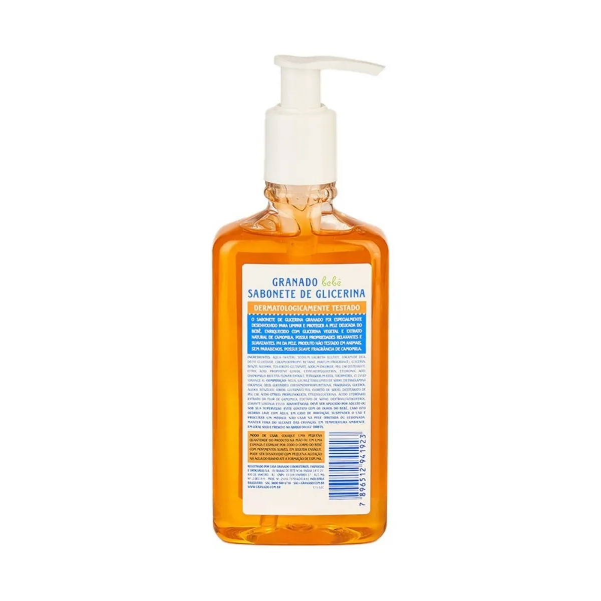 Sabonete Líquido Granado Bebê Camomila 250ml — foto 2