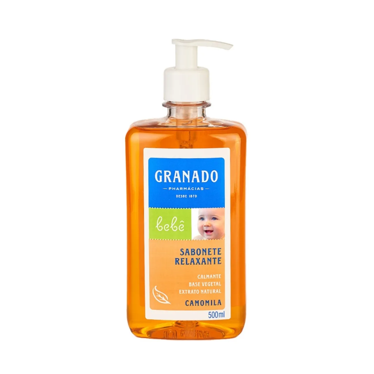 Sabonete Líquido Granado Bebê Camomila 500ml