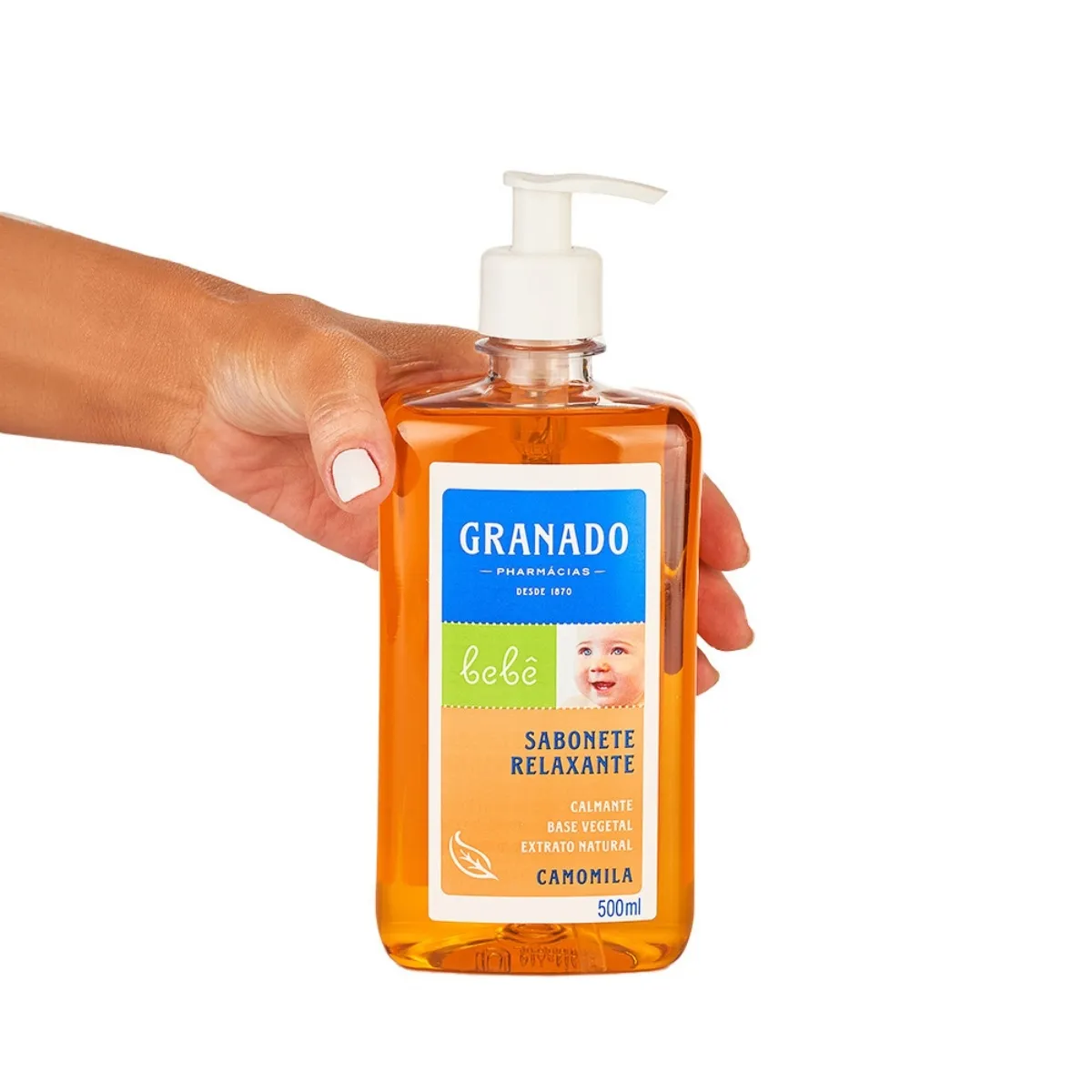 Sabonete Líquido Granado Bebê Camomila 500ml — foto 3
