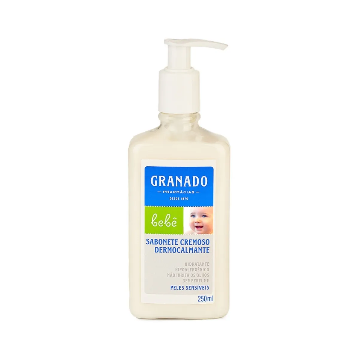 Sabonete Líquido Granado Bebê Pele Sensíveis 250ml