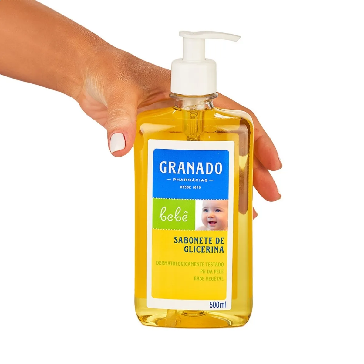 Sabonete Líquido Granado Bebê Tradicional 500ml — foto 3