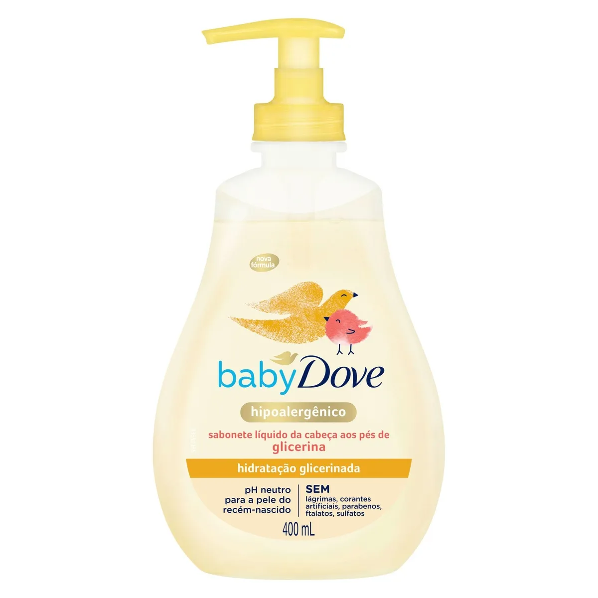 Sabonete Líquido Infantil Baby Dove Hidratação Glicerinada 400ml — foto 6