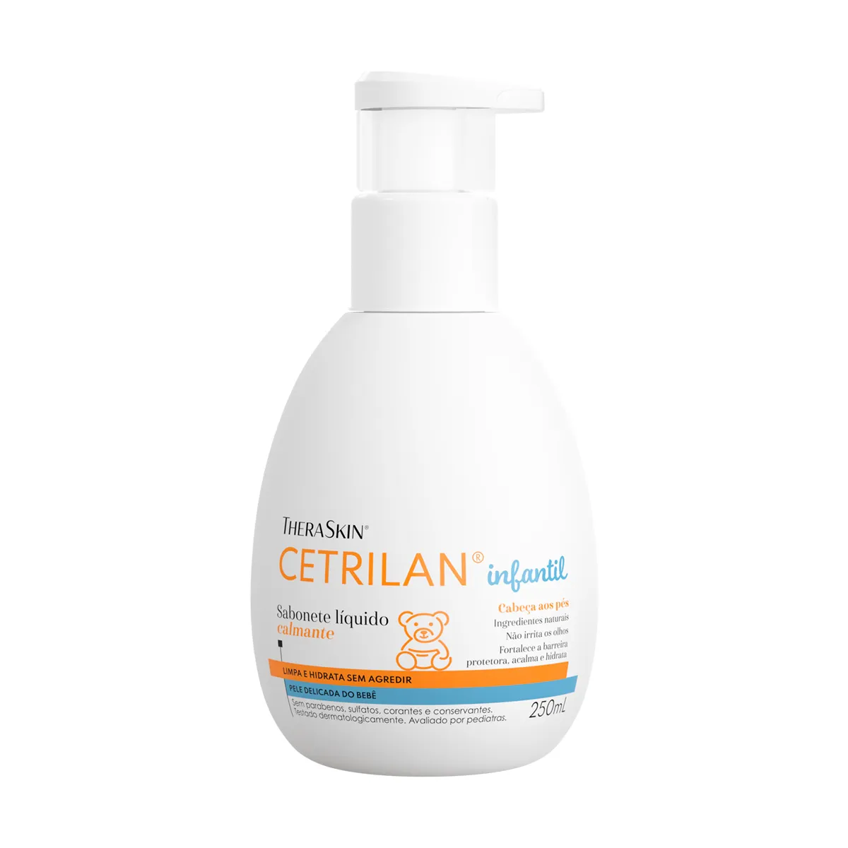 Sabonete Líquido Infantil Cetrilan Ingredientes Naturais 250ml — foto 2