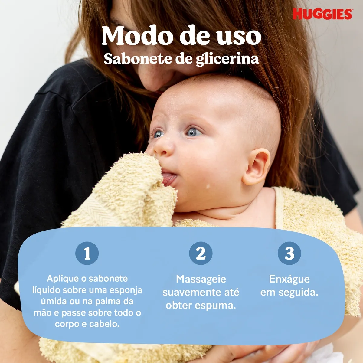 Sabonete Líquido Infantil Huggies Glicerina Extra Suave 600ml — foto 3