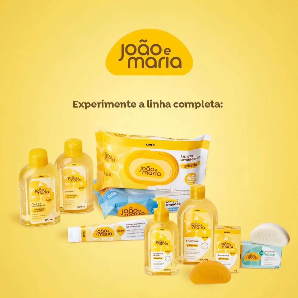 Sabonete Líquido Infantil João e Maria Bebê Glicerina 200ml — foto 6