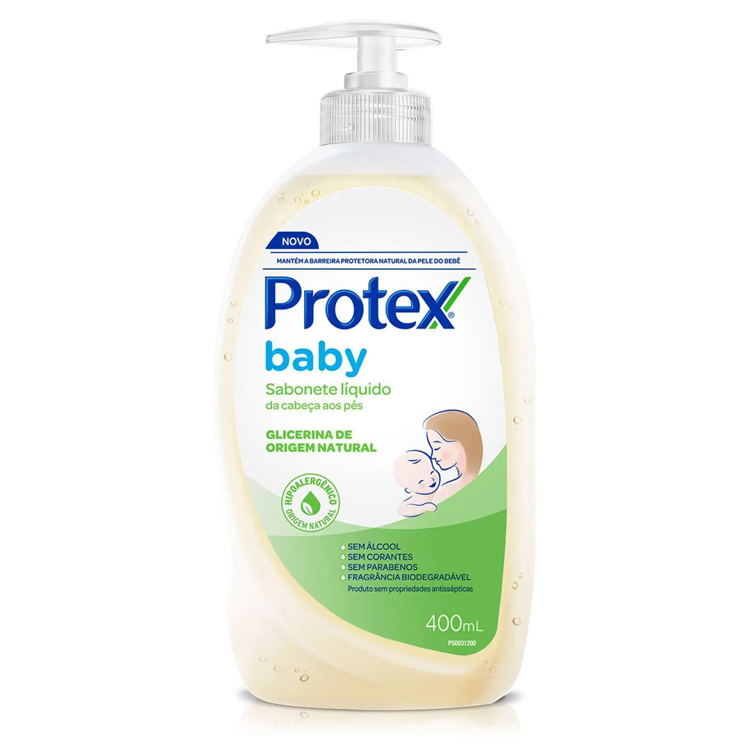 Sabonete Líquido Infantil Protex Baby Glicerina 400ml — foto 2