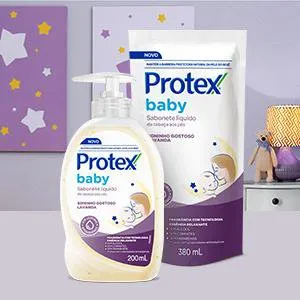 Sabonete Líquido Infantil Protex Baby Lavanda Refil 380ml — foto 8