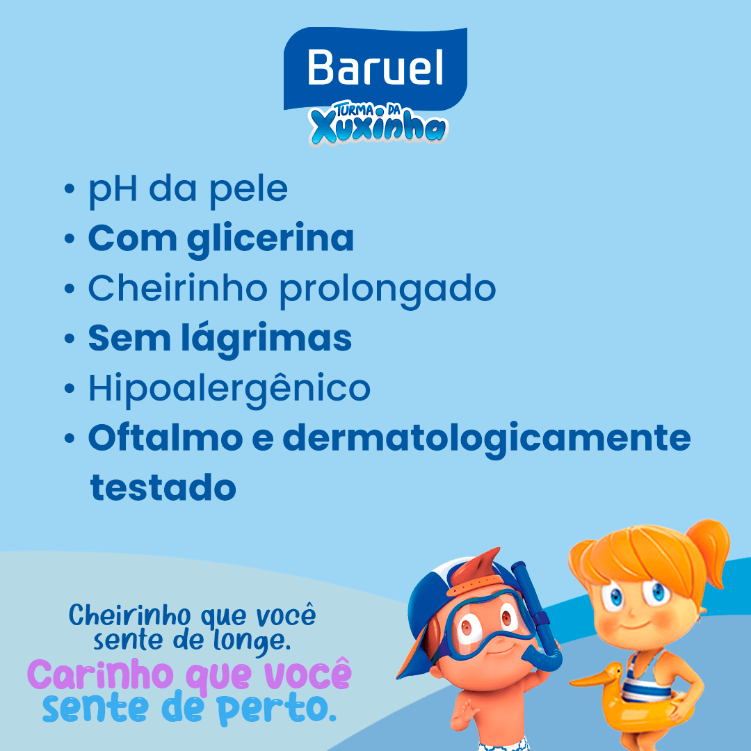 Sabonete Líquido Infantil Turma da Xuxinha Glicerina Refil 210ml — foto 2
