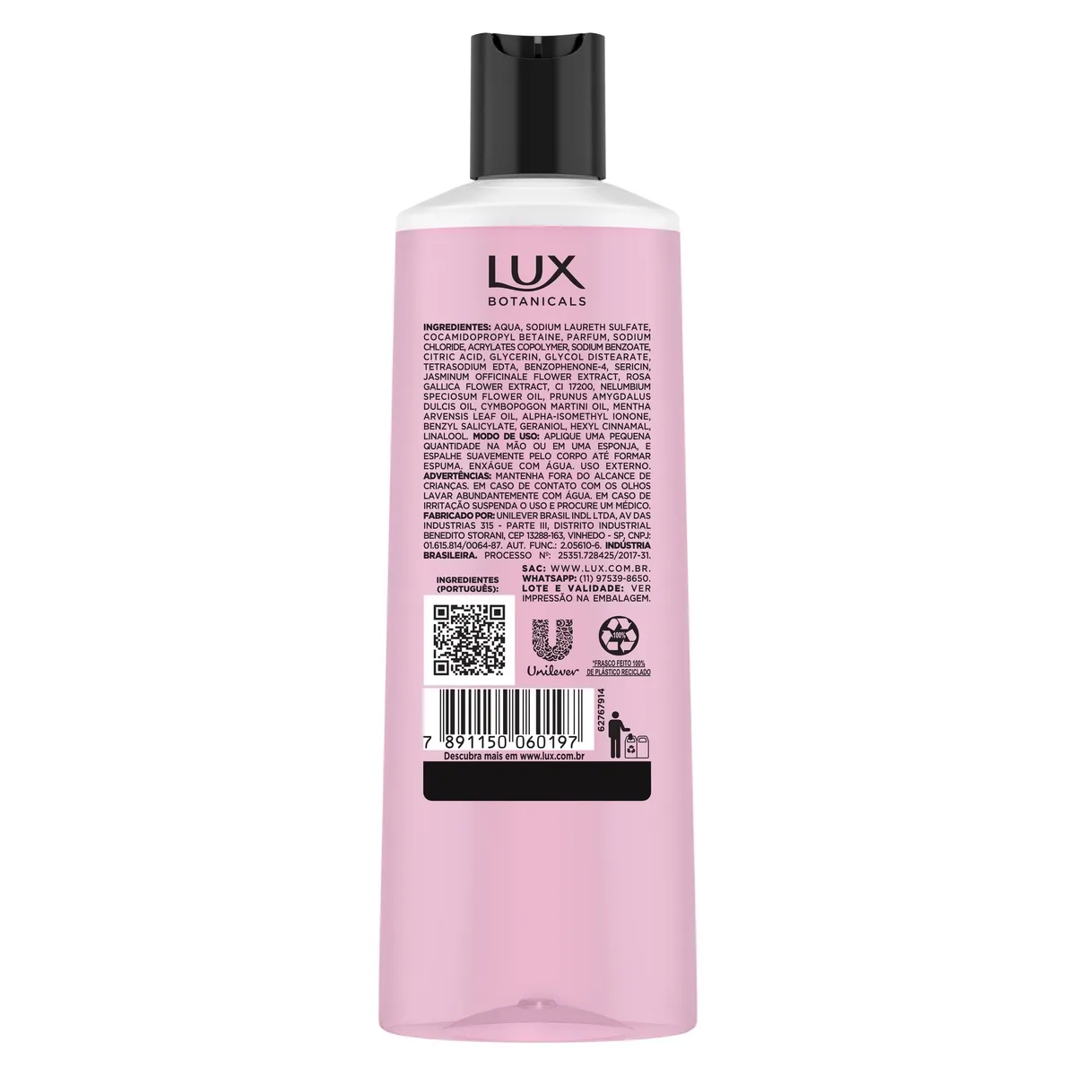 Sabonete Líquido Lux Botanicals Rosas Francesas 250ml — foto 3